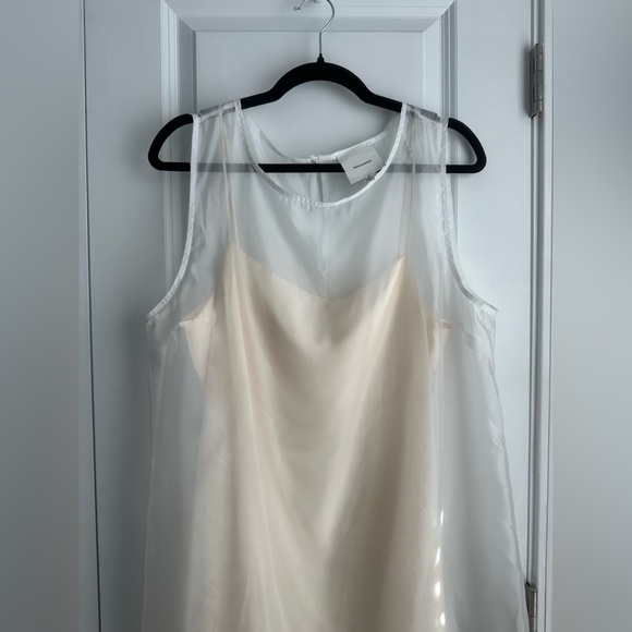 Reformation Vina Dress White Size 12 - Picture 3 of 10